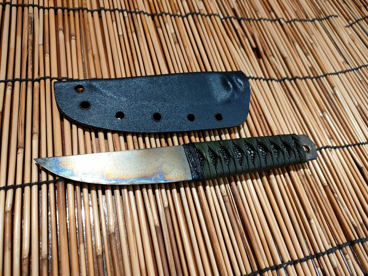 Carbidized Edge Single Bevel Pocket Knife