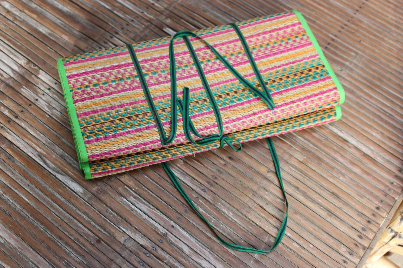 เสื่อกกหวายแฮนด์เมด