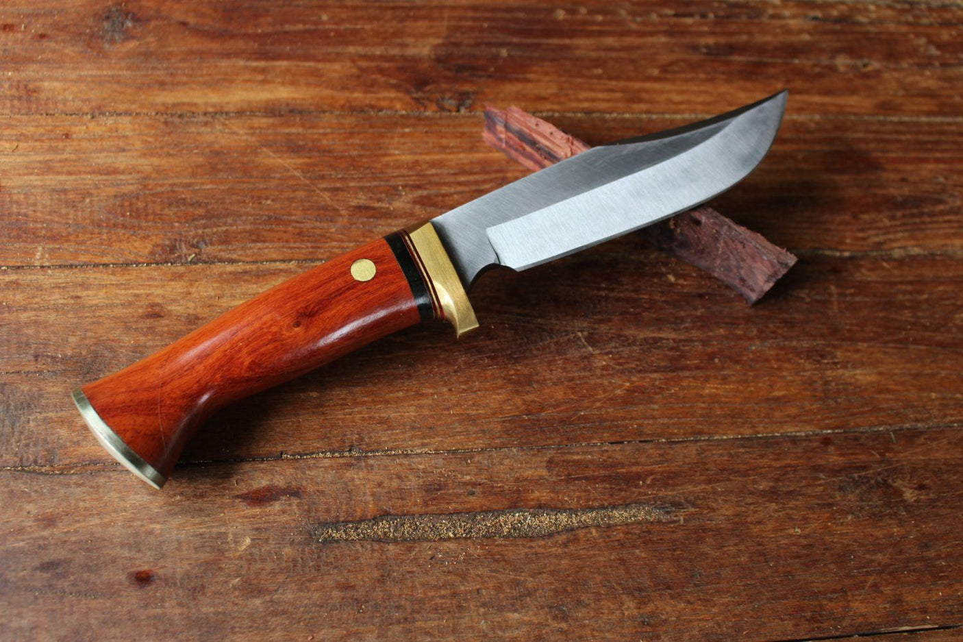 Traditional Bowie Knife - Hunting Bowie Knife Sheath, Quality Bowie Knife, Handmade Knives, Good Camping Knife, Hand Forged Bowie Knife EDC