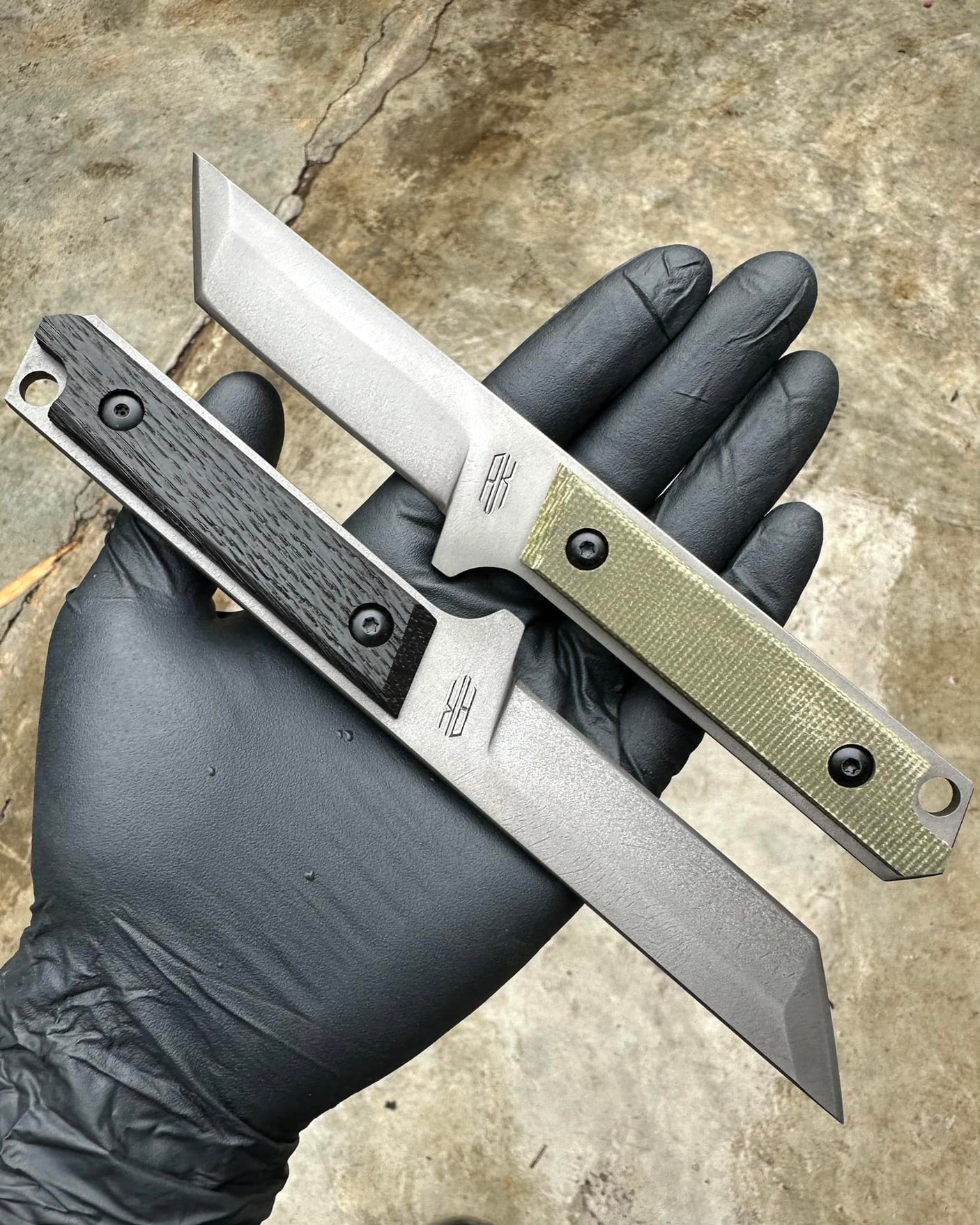 AK Tactical Tanto Ebony Wood