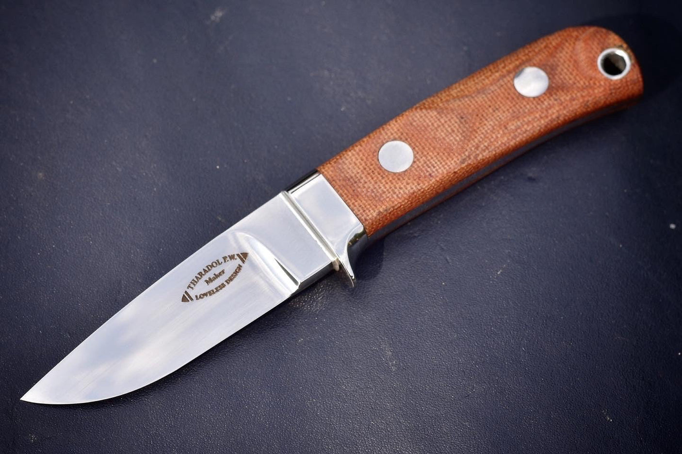 Mini Dropped Hunter Knife