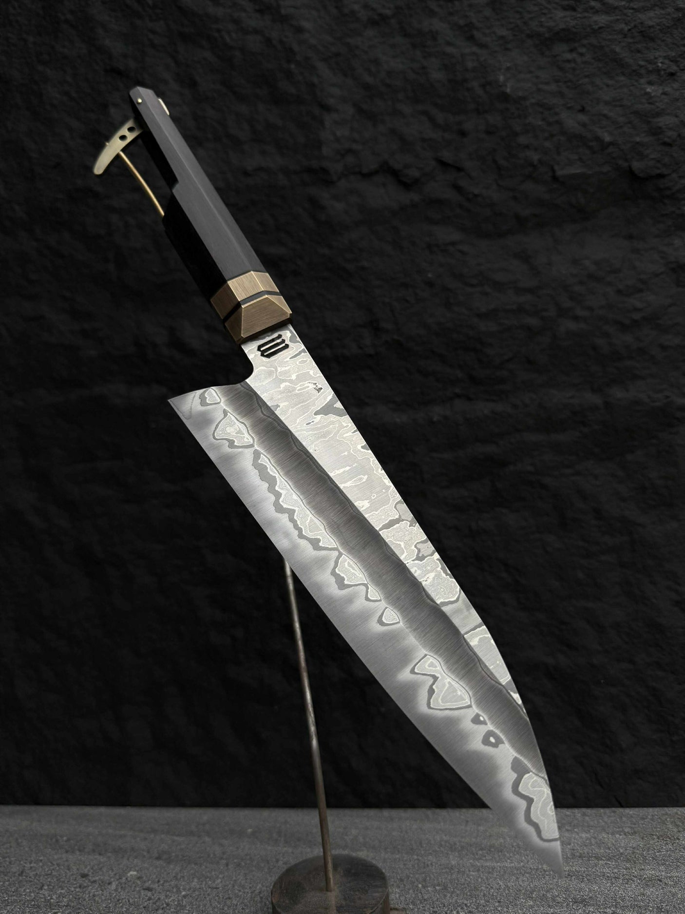 Wanchana 7.7" Carbon-Stainless steel kitchen knife