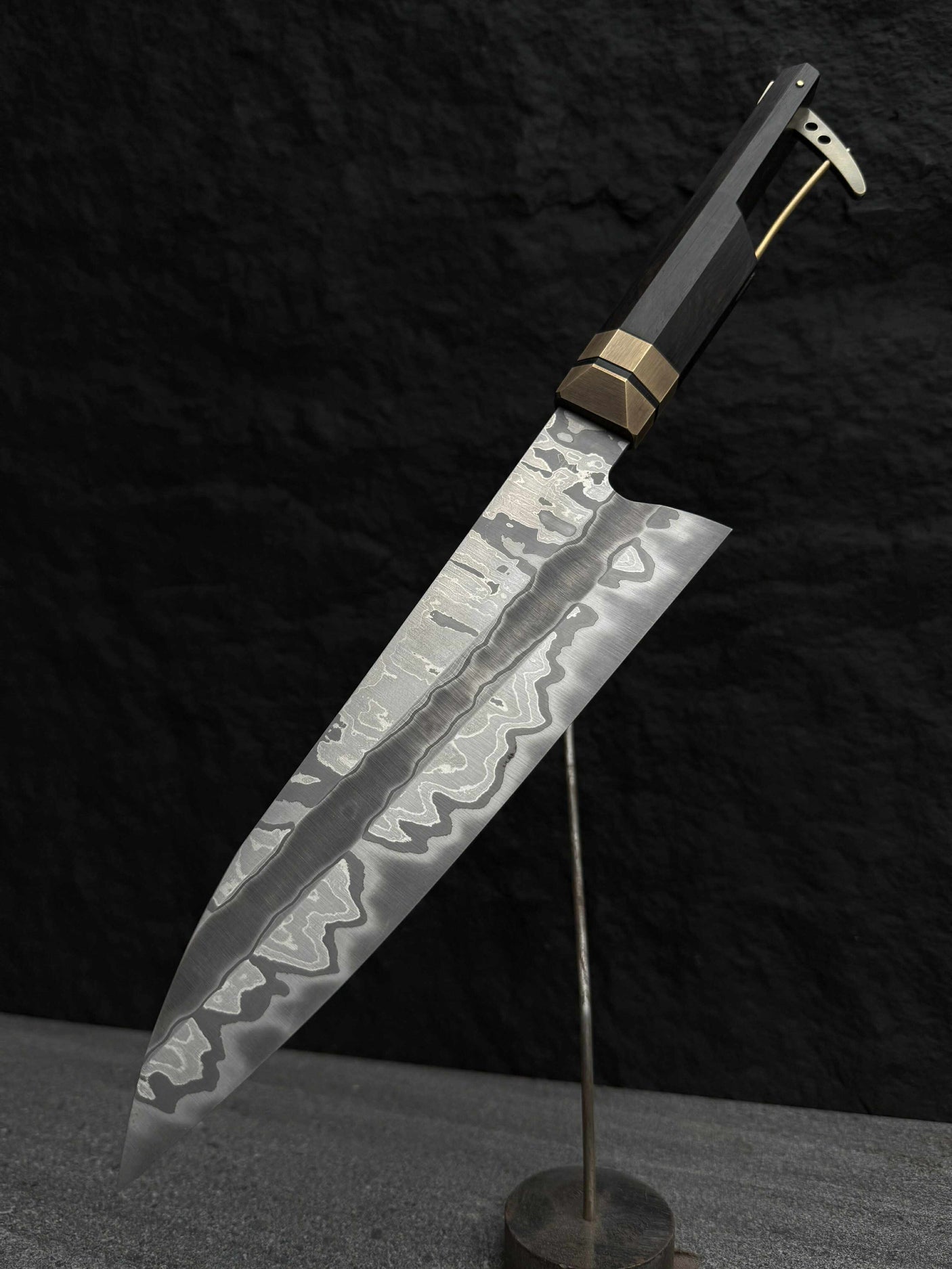 Wanchana 7.7" Carbon-Stainless steel kitchen knife