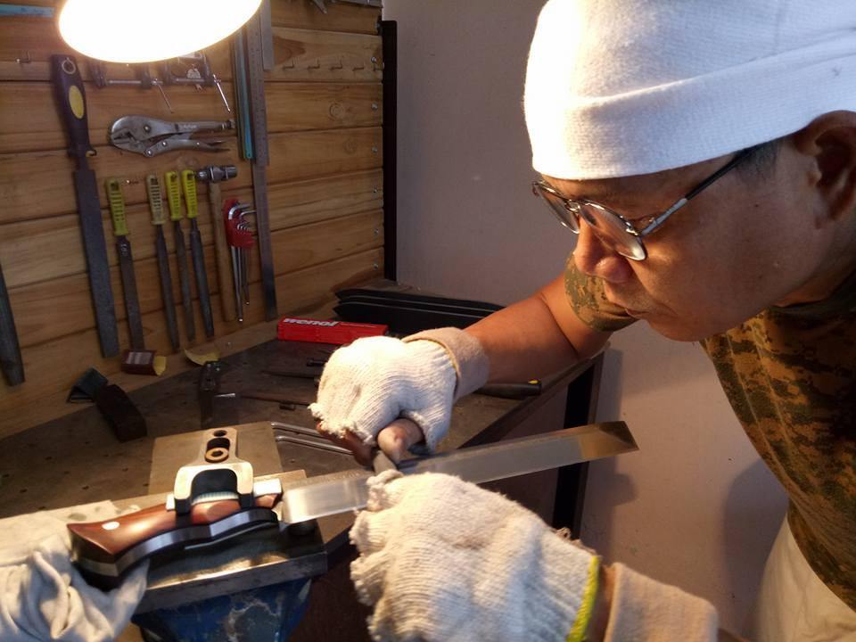 BIG CAMP Competition Chopper Hand Forged Knives - Blacksmith Handmade Axes, Siam Blades Old Block Blades