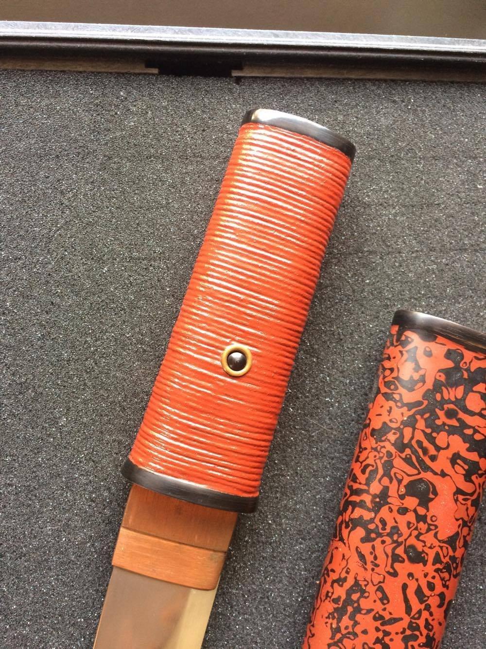 Japanese Kaiken Tanto Hand Forged Knives - Blacksmith Handmade Axes, Siam Blades Old Block Blades