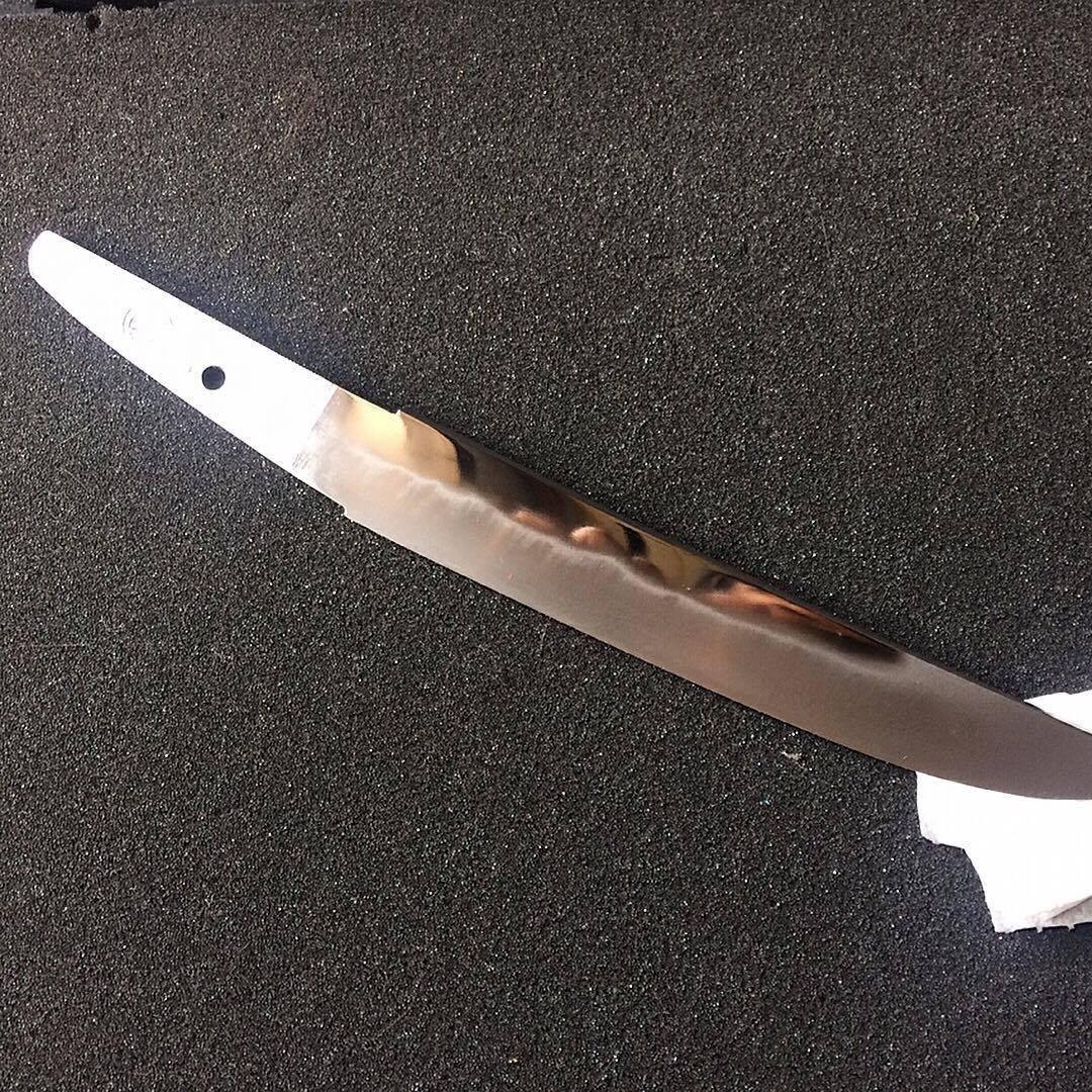 Japanese Aikuchi Tanto Hand Forged Knives - Blacksmith Handmade Axes, Siam Blades Old Block Blades