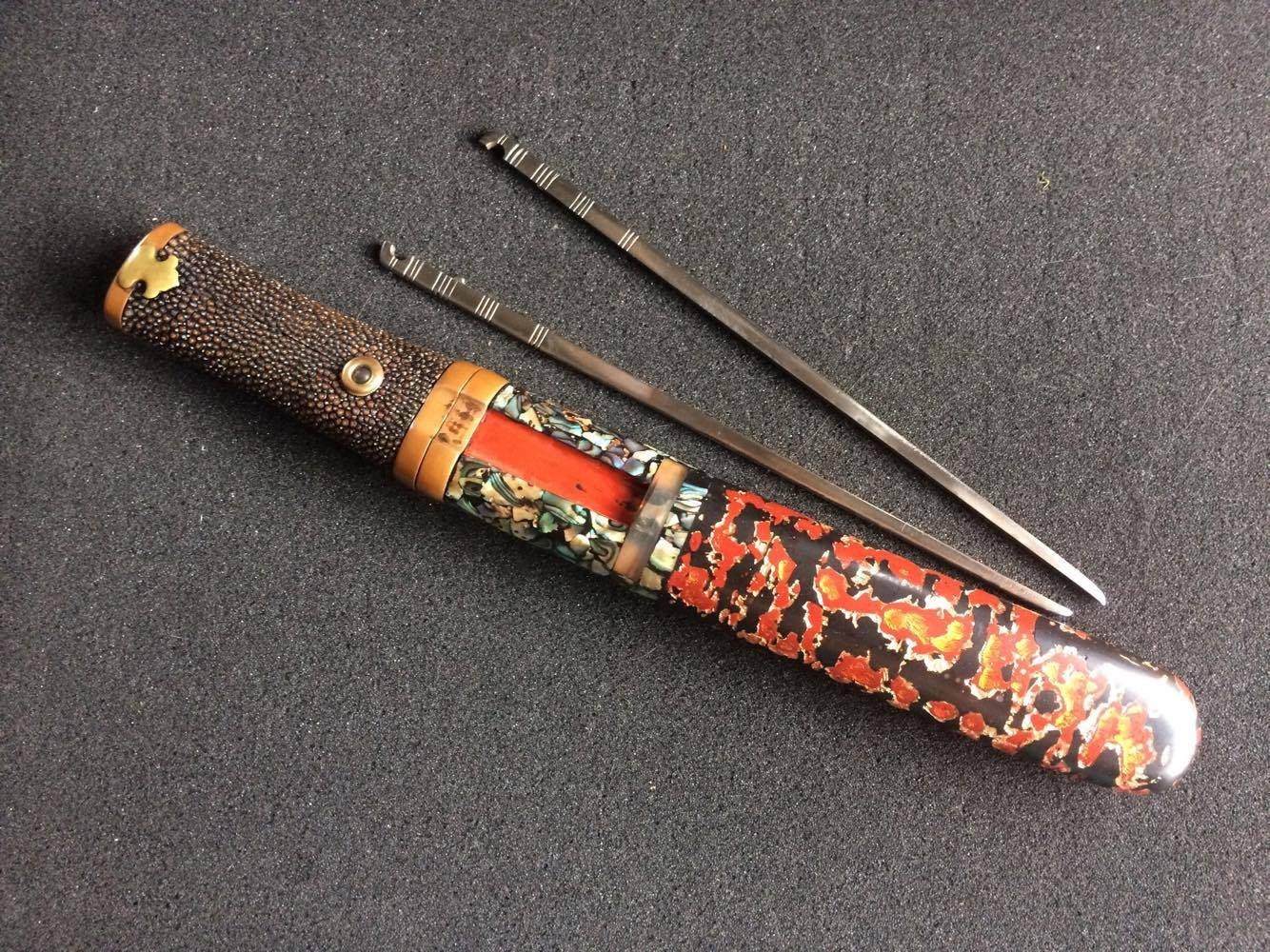 Japanese Aikuchi Tanto Hand Forged Knives - Blacksmith Handmade Axes, Siam Blades Old Block Blades