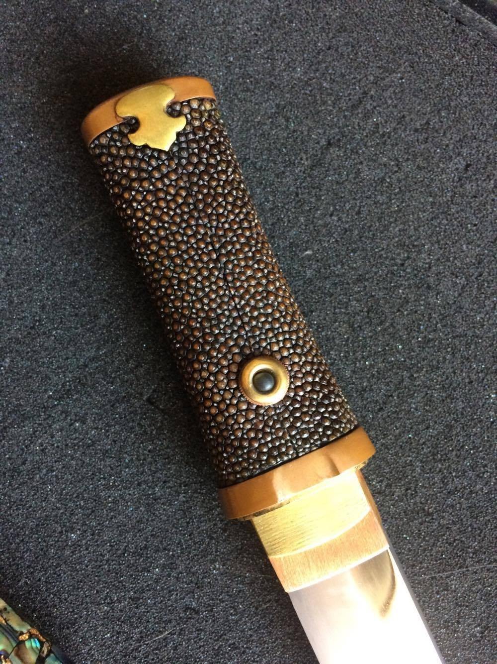 Japanese Aikuchi Tanto Hand Forged Knives - Blacksmith Handmade Axes, Siam Blades Old Block Blades