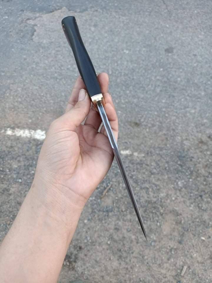 Double Guarded Stringray Bowie Knife