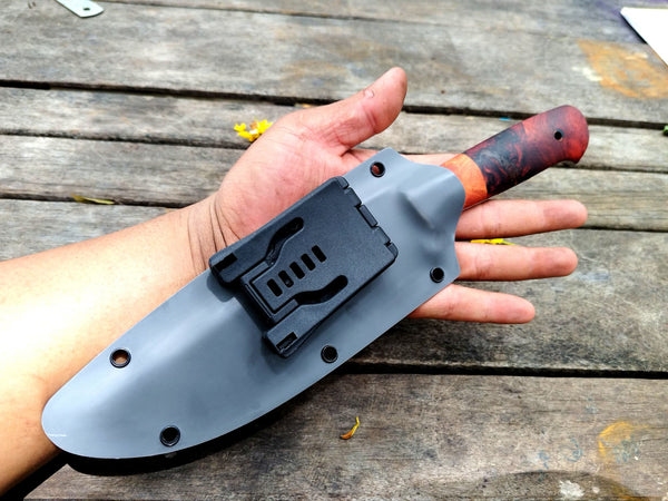 Thai Camping Knife with Kydex Sheath