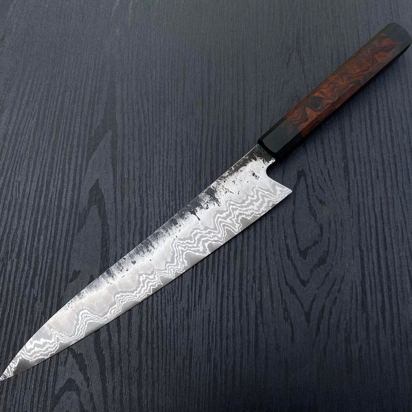 Wanchana Sujihiki Damascus 16-Layer Chef Knife