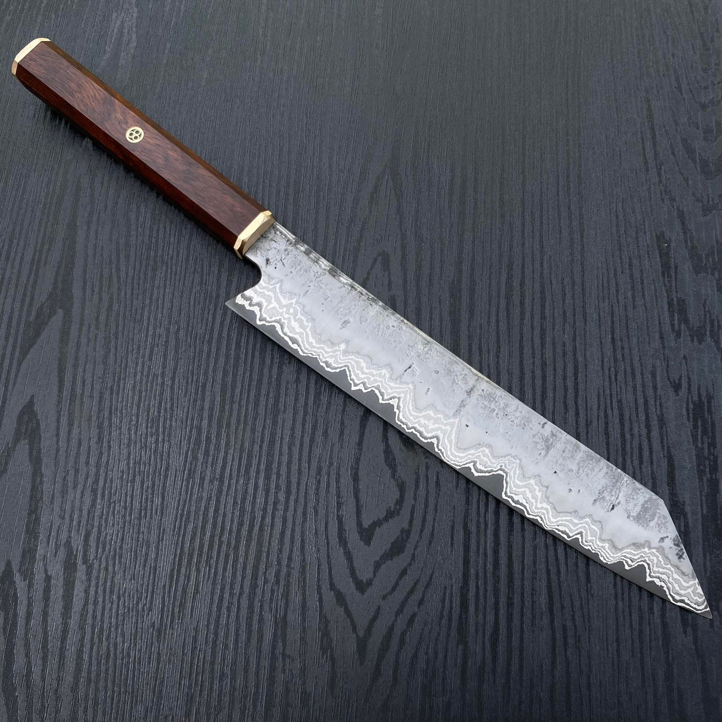 Wanchana Kiritsuke 16-Layer Damascus Chef Knife