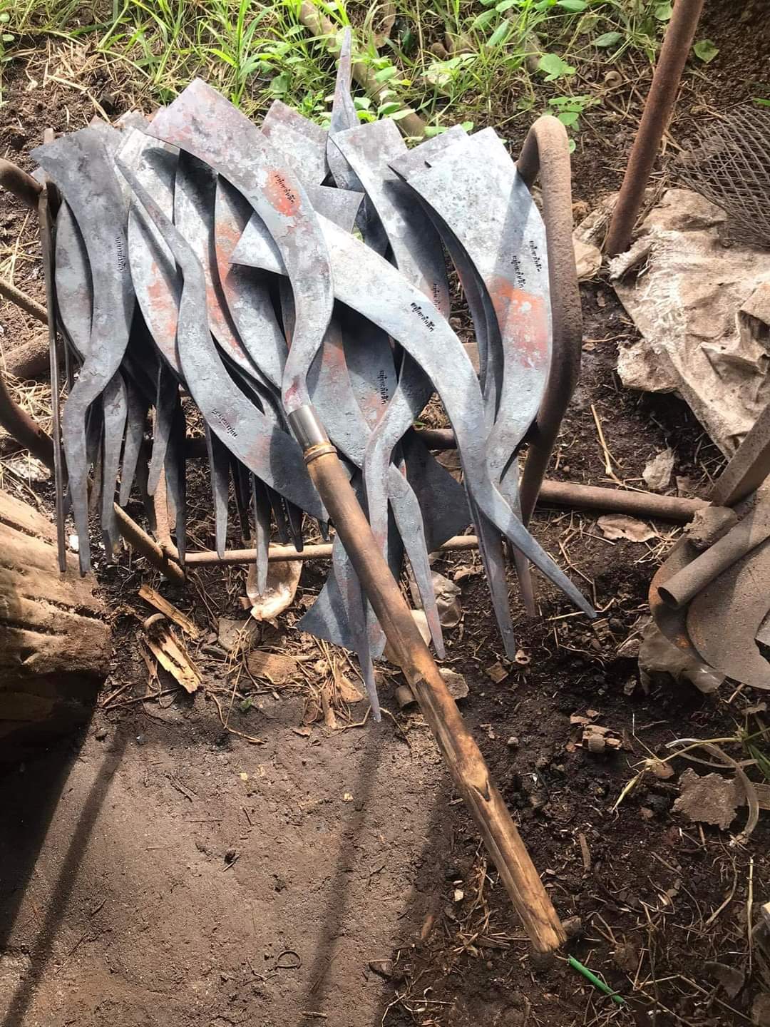 Hand Forged Thai Sickle