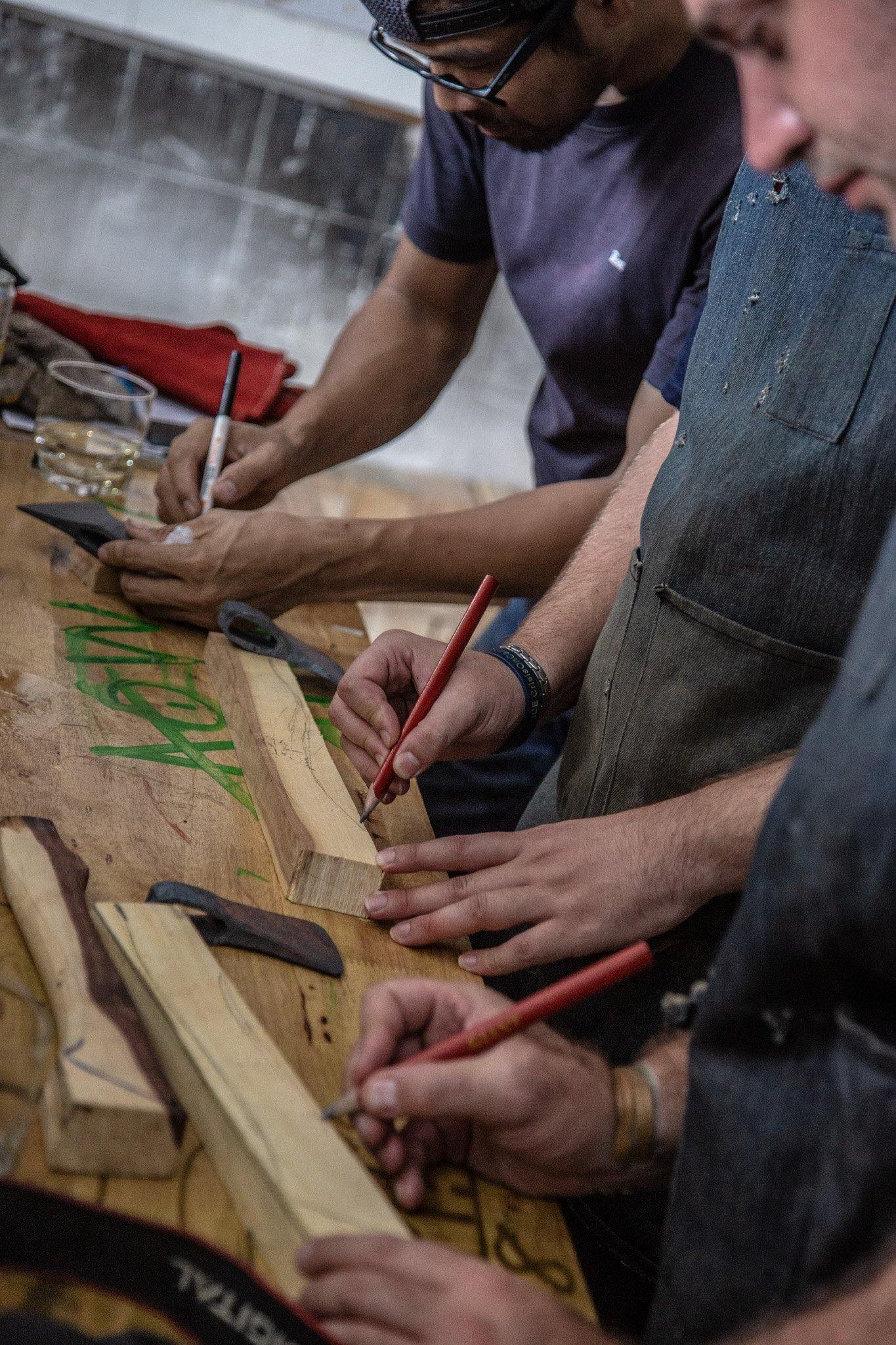 Forge An Axe: Bangkok Axe Making Class Hand Forged Knives - Blacksmith Handmade Axes, Siam Blades Old Block Blades
