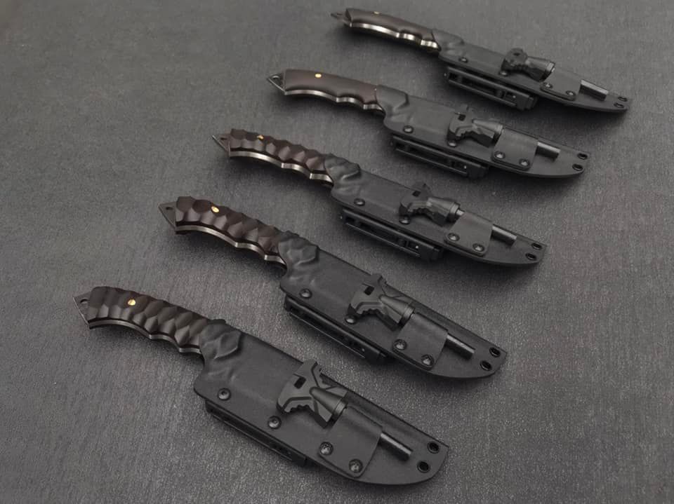 Siam Hunting Camp Knife & Ferro Rod