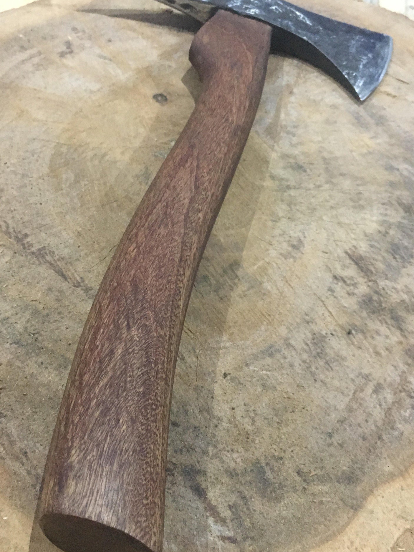 "Harm's Way" Spike Axe Hand Forged Knives - Blacksmith Handmade Axes, Siam Blades Old Block Blades