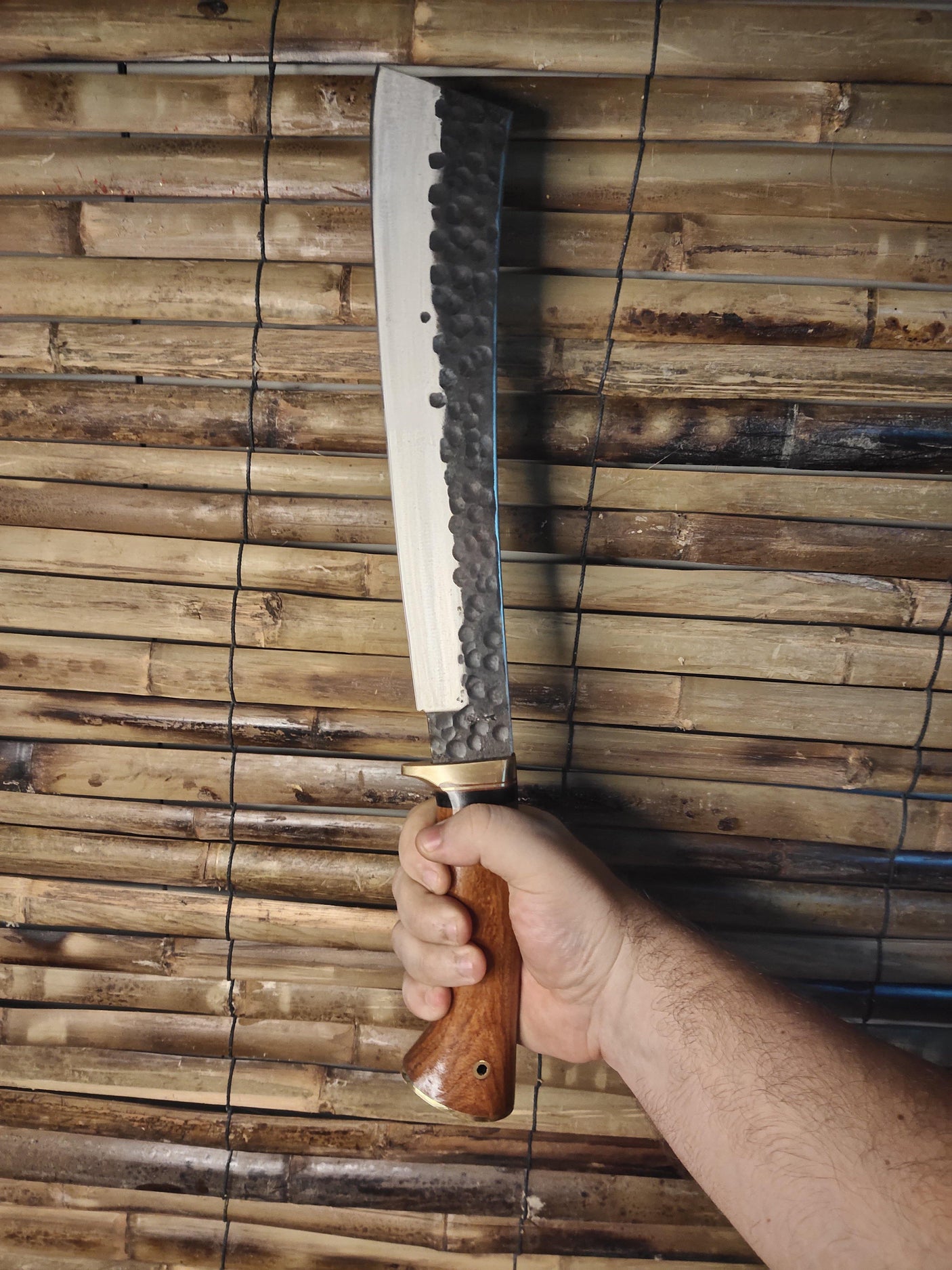 Competition Chopper Knife - Mastersmith Ajarn Kor Neeow (Bunthun Sitthipaisan) - Siam Blades