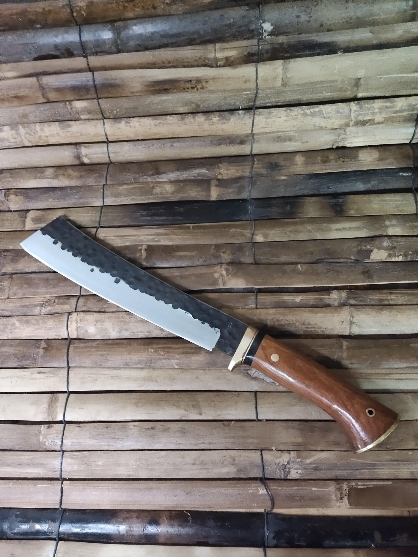 Competition Chopper Knife - Mastersmith Ajarn Kor Neeow (Bunthun Sitthipaisan) - Siam Blades