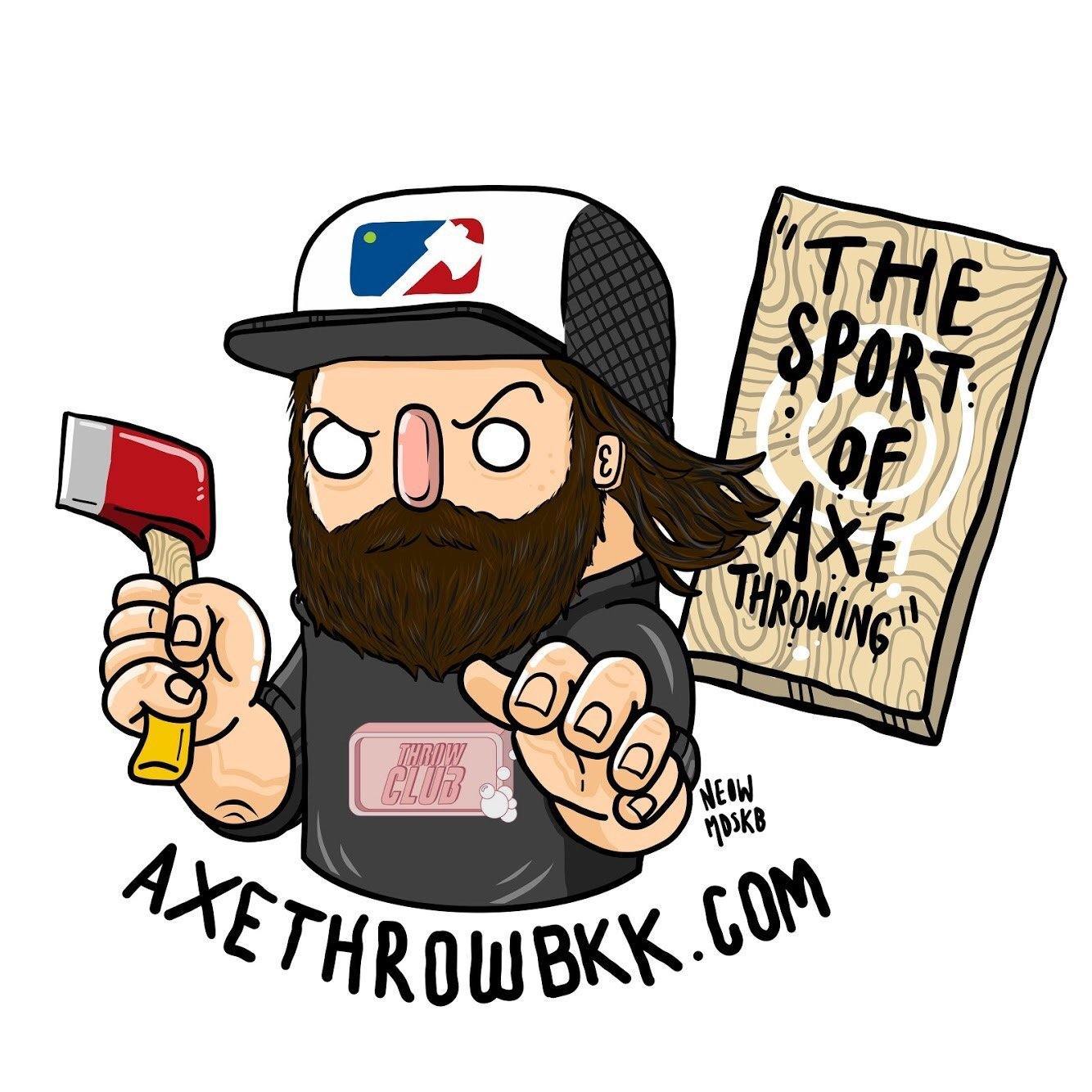 "Harm's Way" Spike Axe Hand Forged Knives - Blacksmith Handmade Axes, Siam Blades Old Block Blades