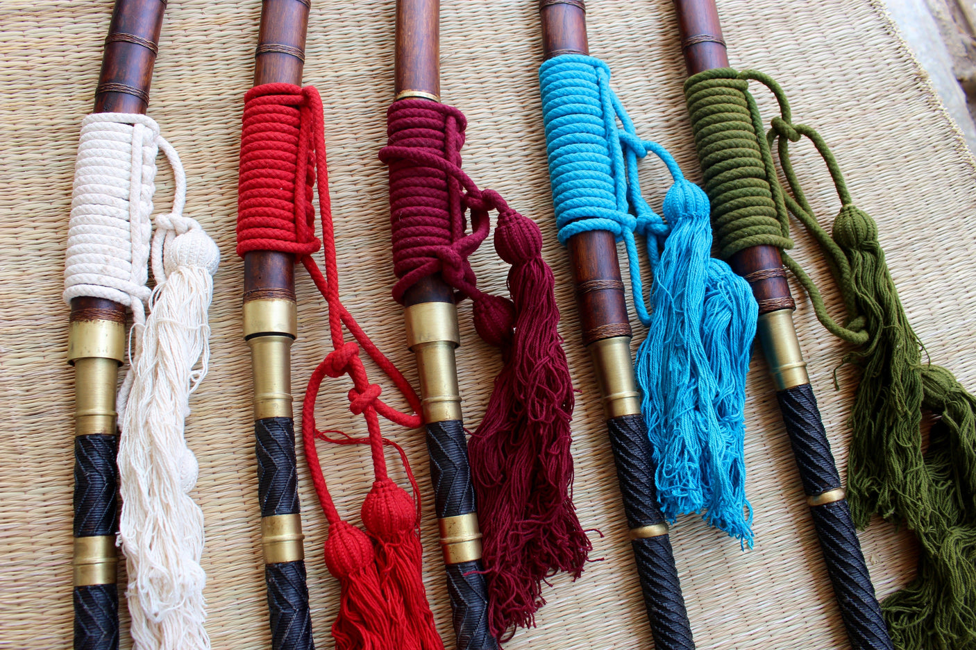 Traditional Handmade Thai Daab (Dhab, Dha) Rope - Customize Select Rope Color