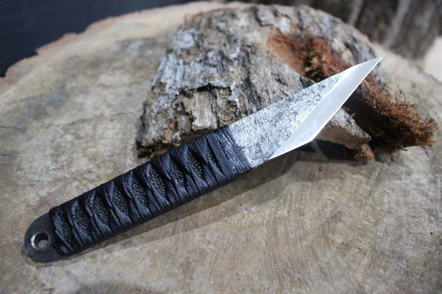 Japanese Kiridashi Hand Forged Knives - Blacksmith Handmade Axes, Siam Blades Old Block Blades