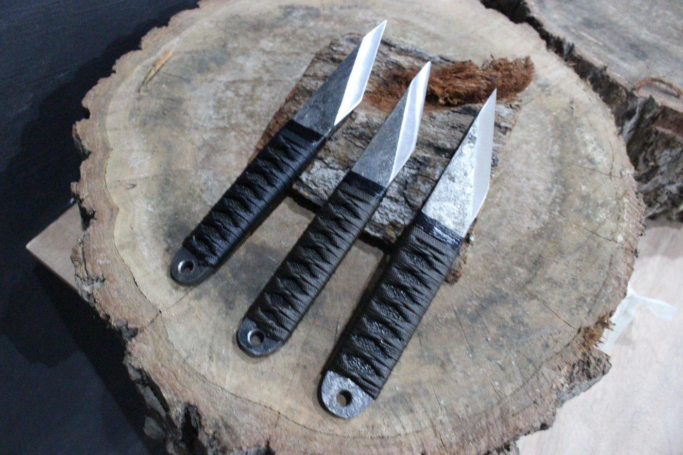 Japanese Kiridashi Hand Forged Knives - Blacksmith Handmade Axes, Siam Blades Old Block Blades