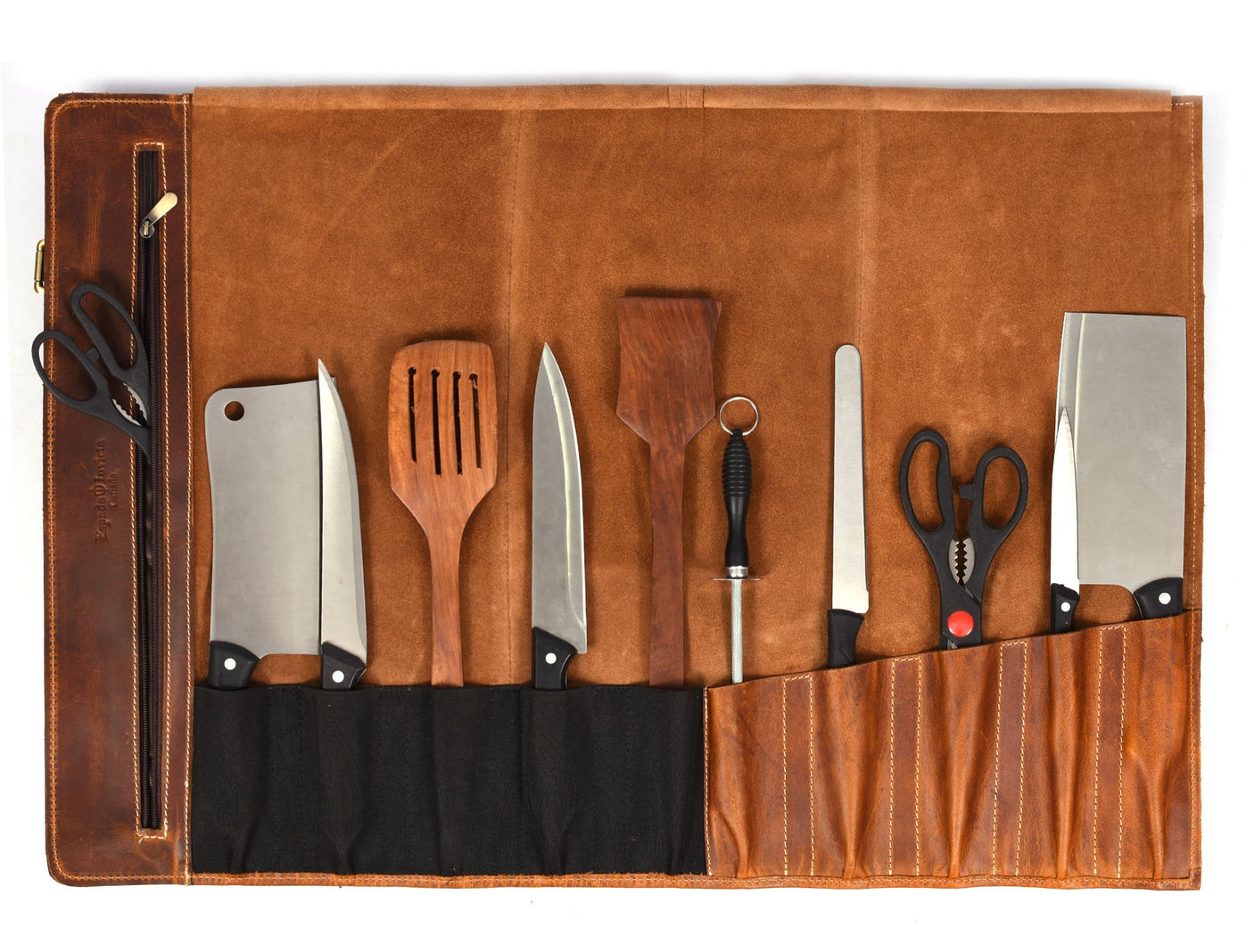 Siam Blades Leather Chef Knife Roll