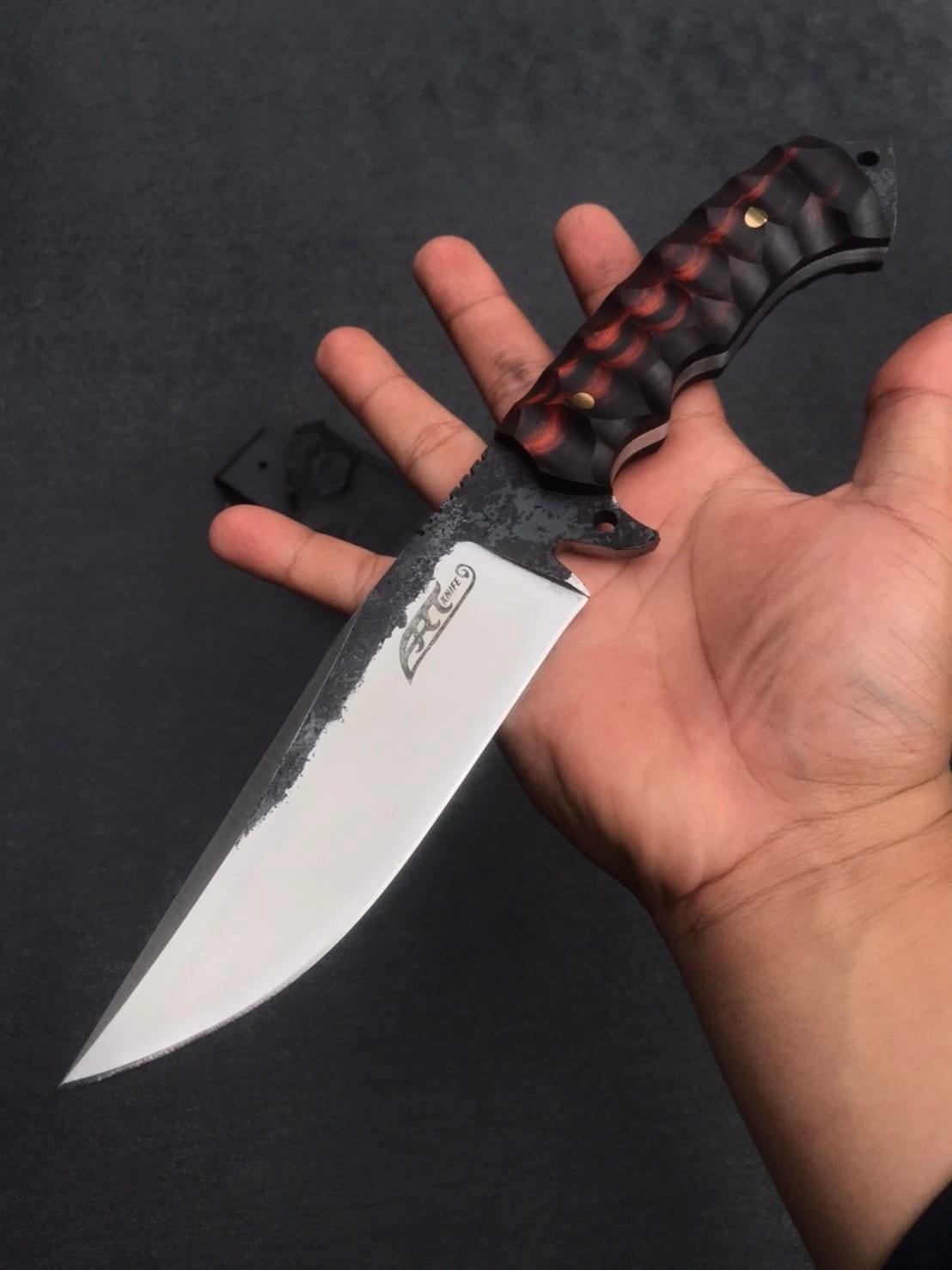 Siam Hunting Camp Knife & Ferro Rod