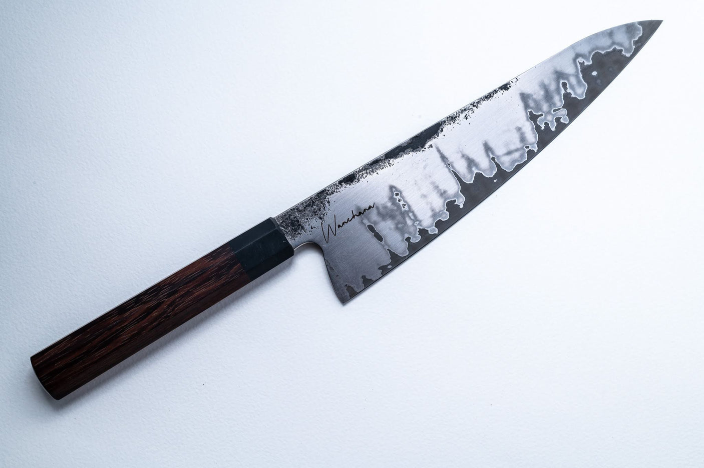 Wanchana Gyuto Sanmai Chef Knife 210mm Makha