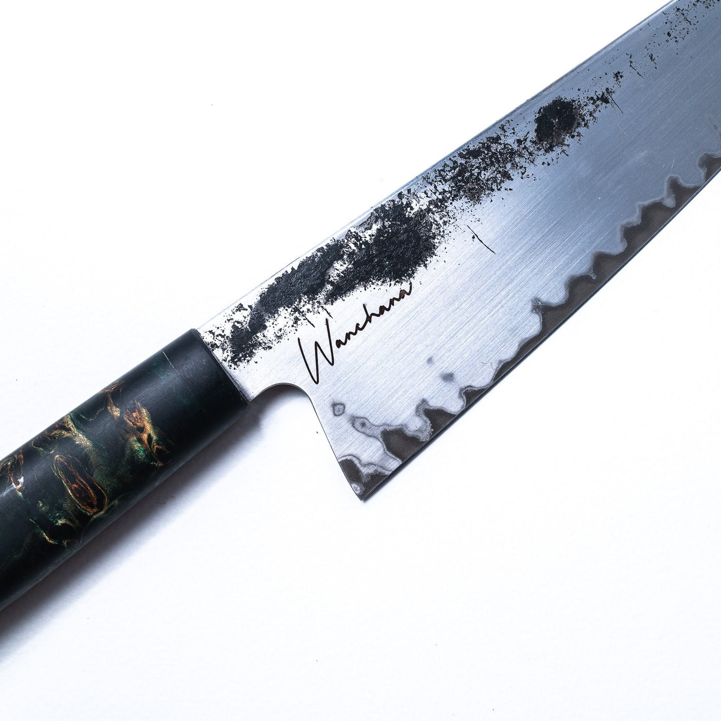 Wanchana Sanmai Chef Knife 207mm Maple Burl II