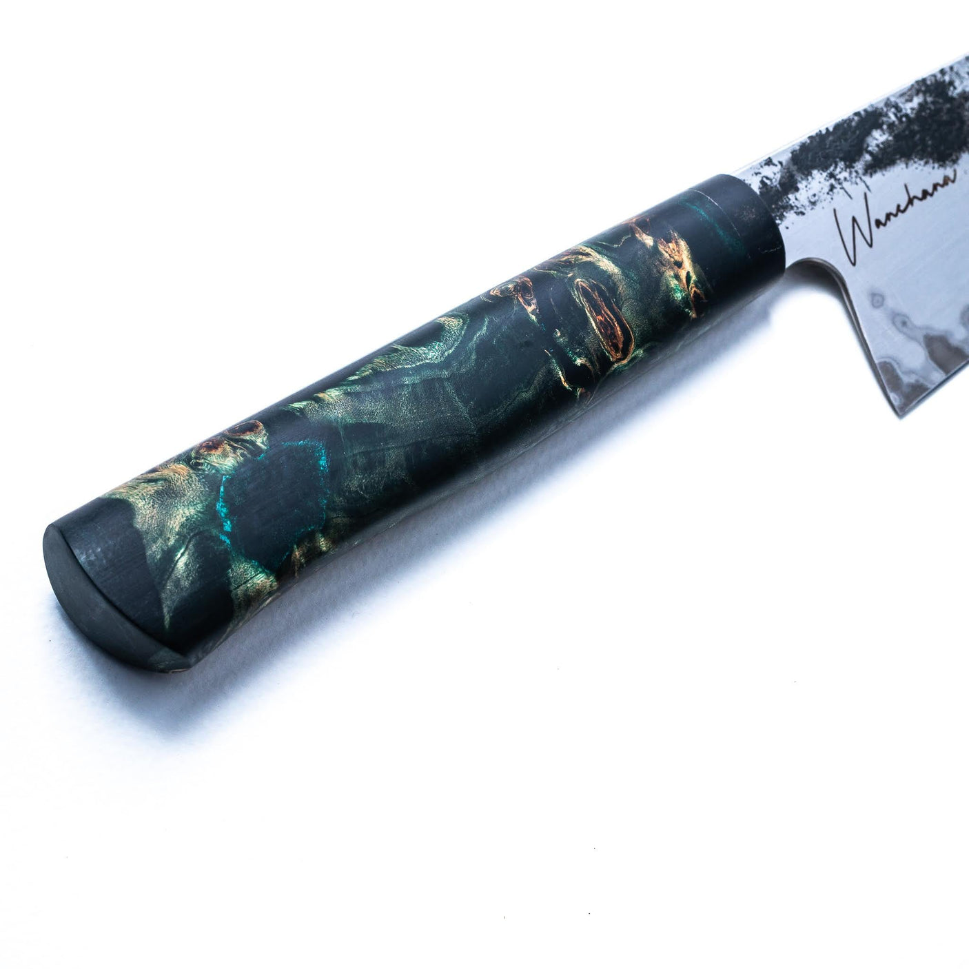 Wanchana Sanmai Chef Knife 207mm Maple Burl II