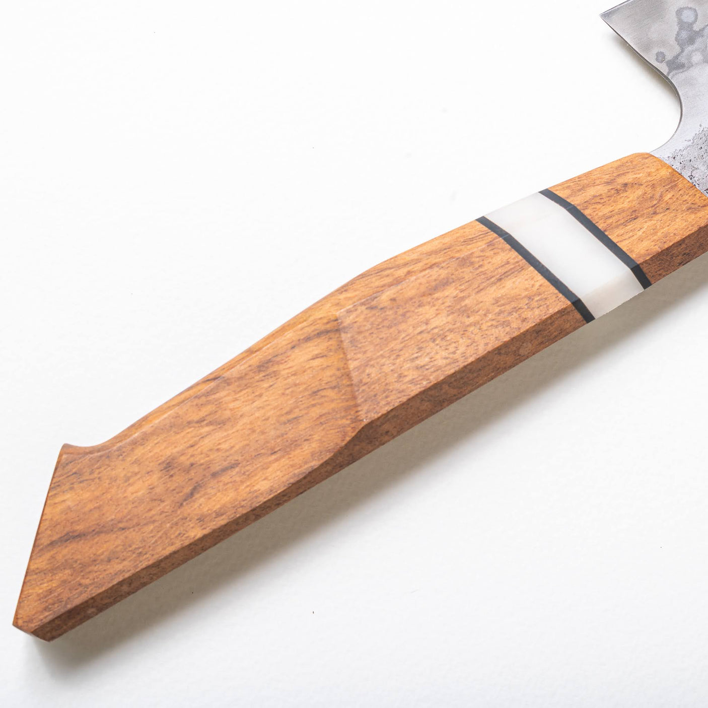 Wanchana Sanmai Chef Knife 210mm Tabak Wood