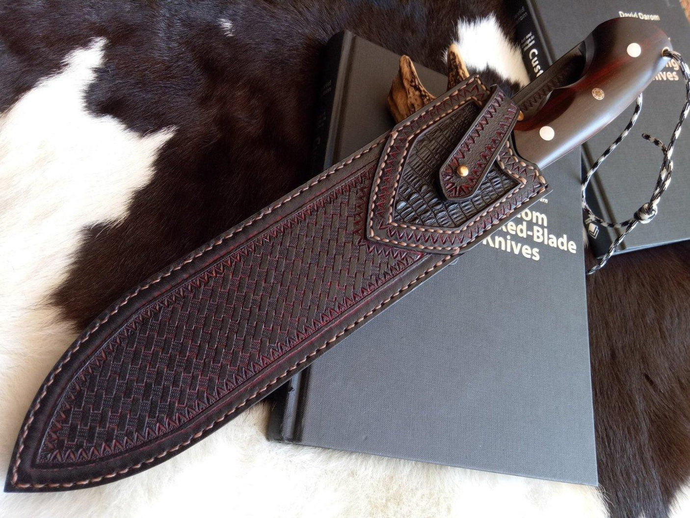 BIG CAMP Competition Chopper Hand Forged Knives - Blacksmith Handmade Axes, Siam Blades Old Block Blades