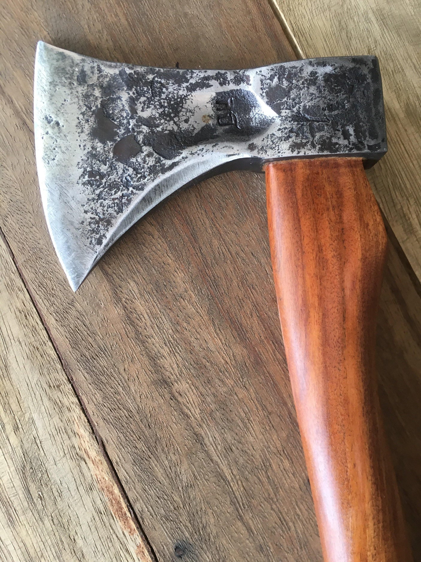 WATL64 League Axe Hand Forged Knives - Blacksmith Handmade Axes, Siam Blades Old Block Blades