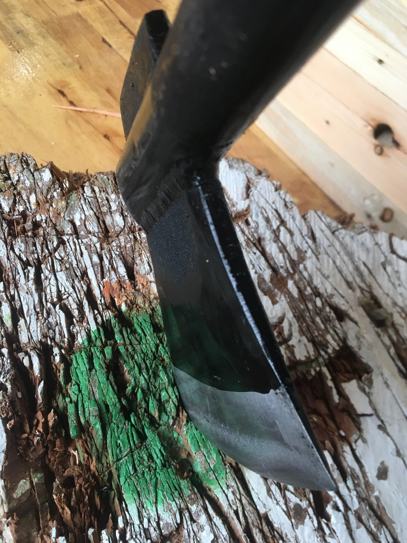 Ironclad Siam Throwing Axe Hand Forged Knives - Blacksmith Handmade Axes, Siam Blades Old Block Blades