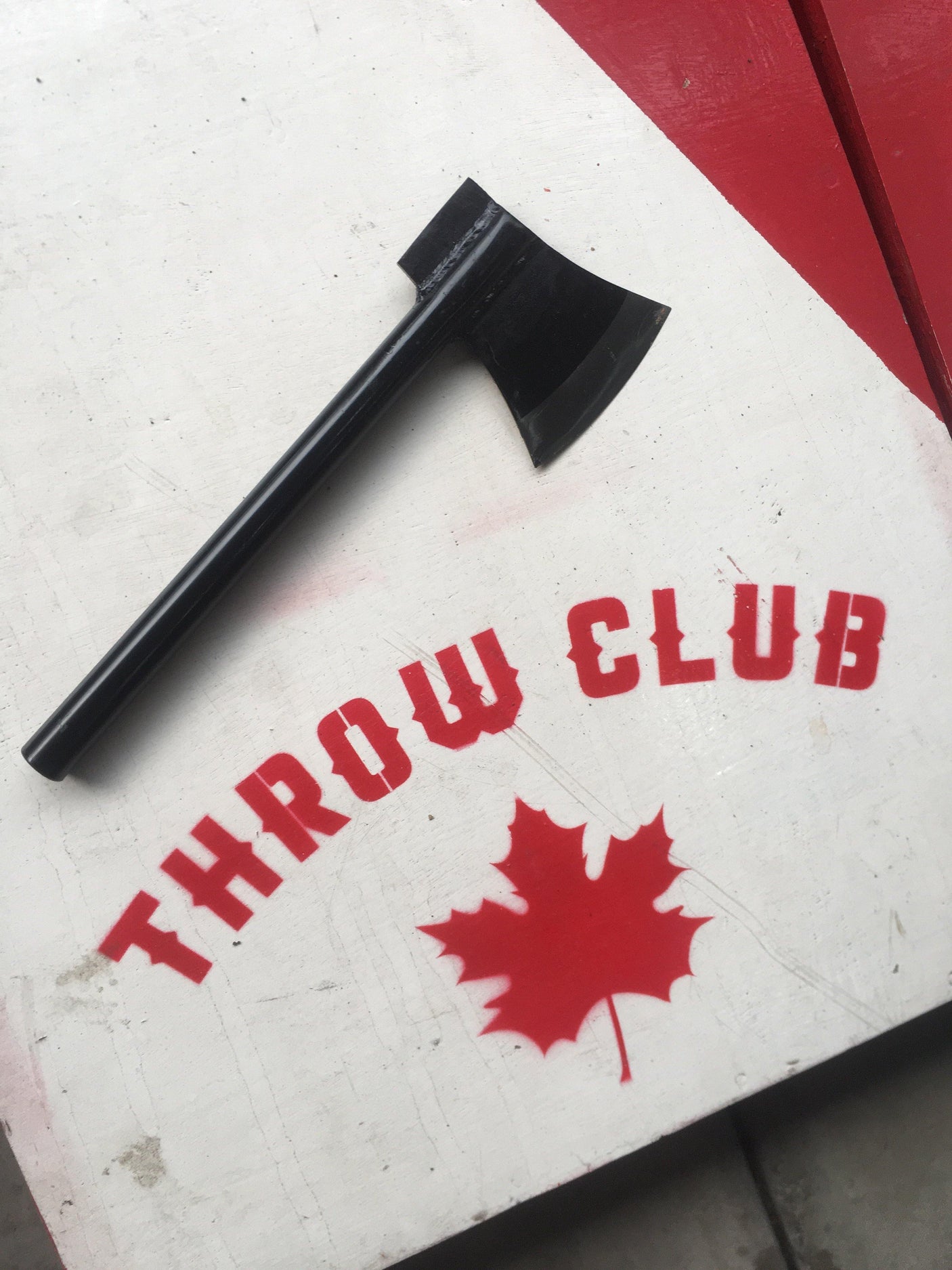 Ironclad Siam Throwing Axe Hand Forged Knives - Blacksmith Handmade Axes, Siam Blades Old Block Blades