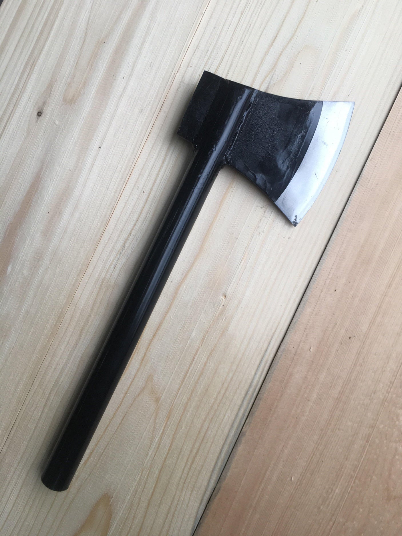 Ironclad Siam Throwing Axe Hand Forged Knives - Blacksmith Handmade Axes, Siam Blades Old Block Blades