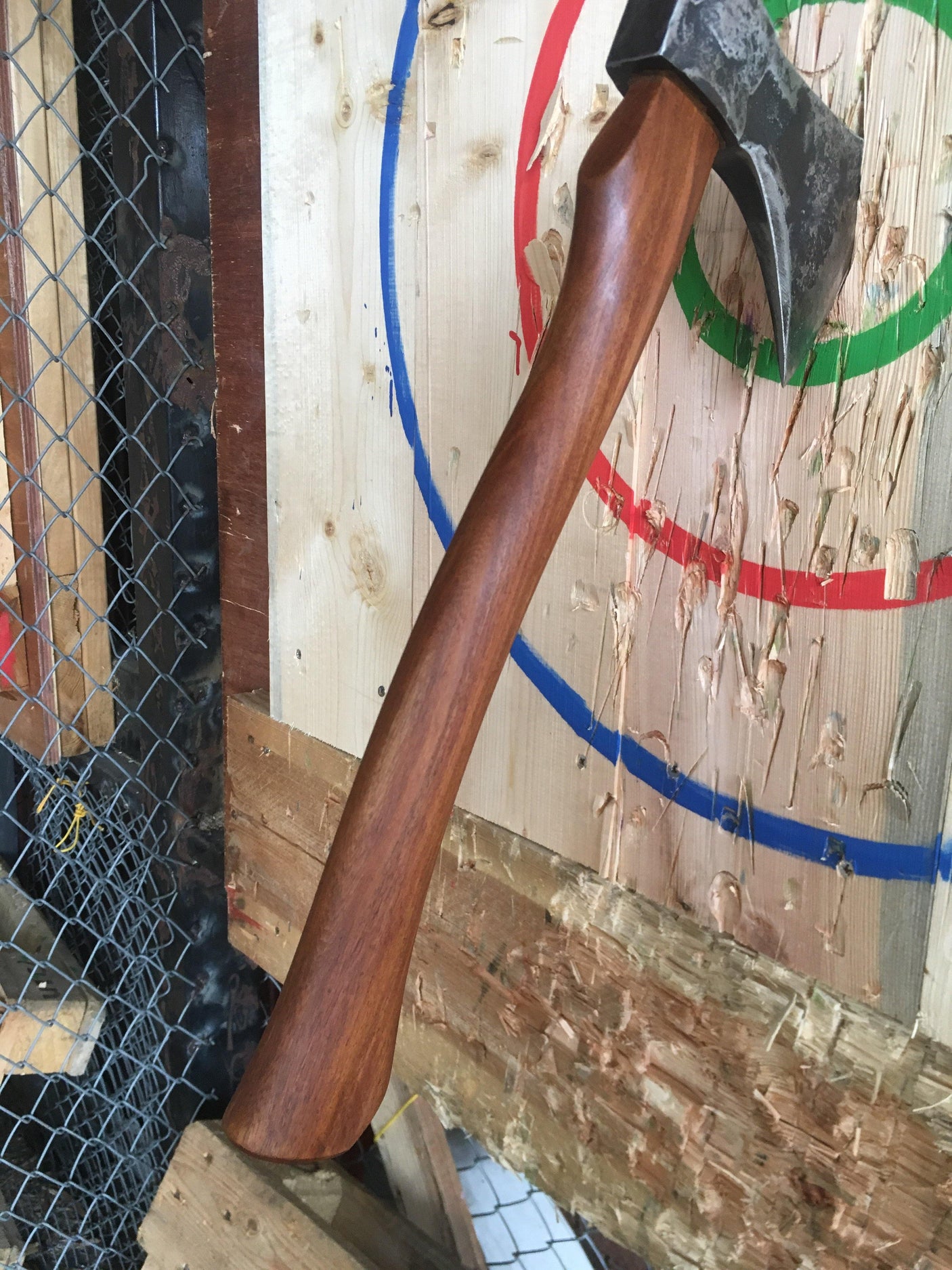 WATL64 League Axe Hand Forged Knives - Blacksmith Handmade Axes, Siam Blades Old Block Blades