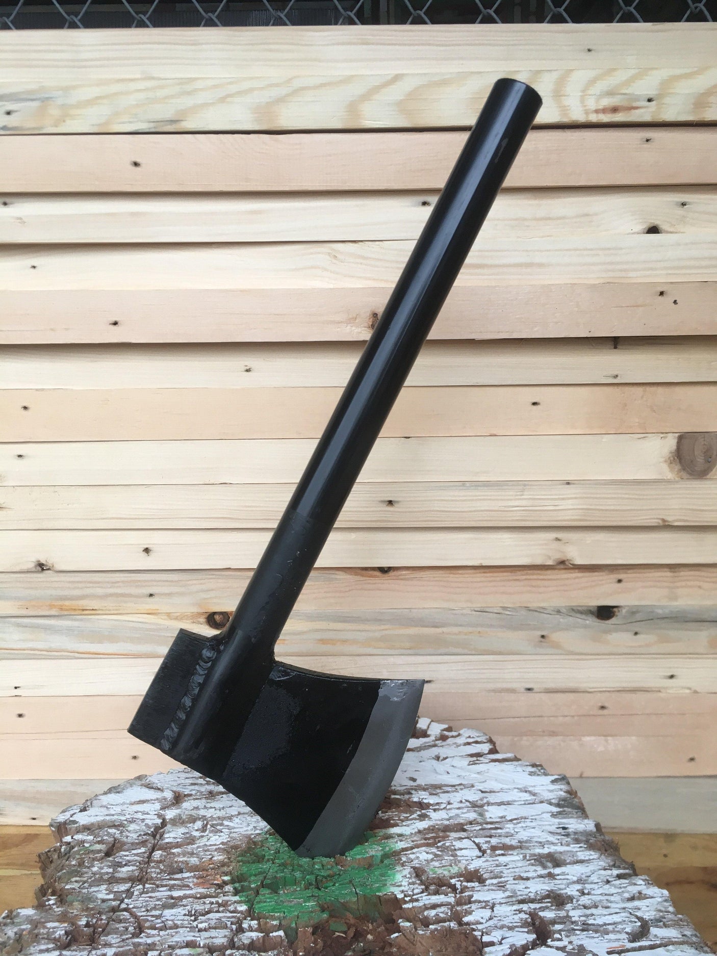 Ironclad Siam Throwing Axe Hand Forged Knives - Blacksmith Handmade Axes, Siam Blades Old Block Blades