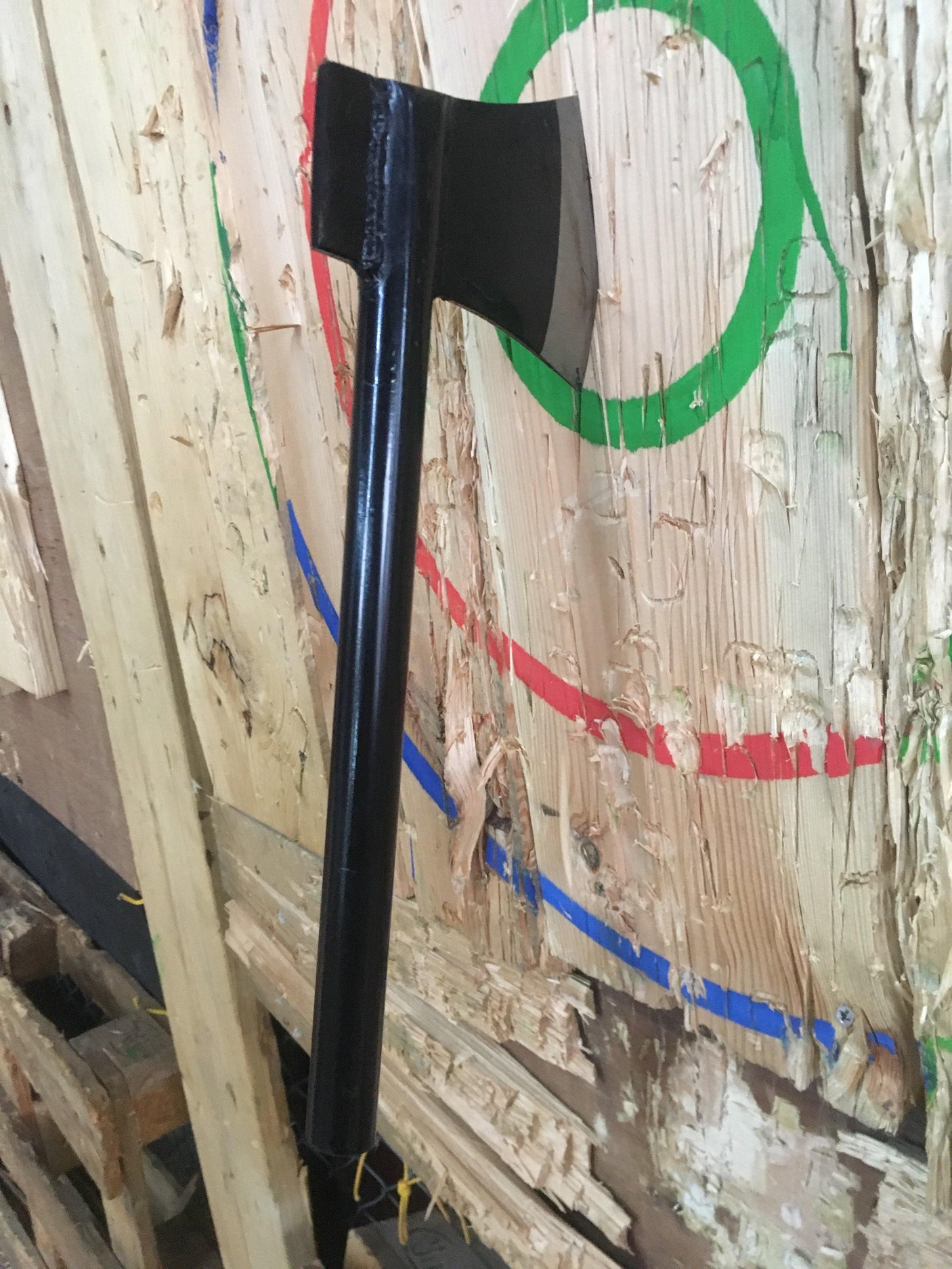 Ironclad Siam Throwing Axe Hand Forged Knives - Blacksmith Handmade Axes, Siam Blades Old Block Blades