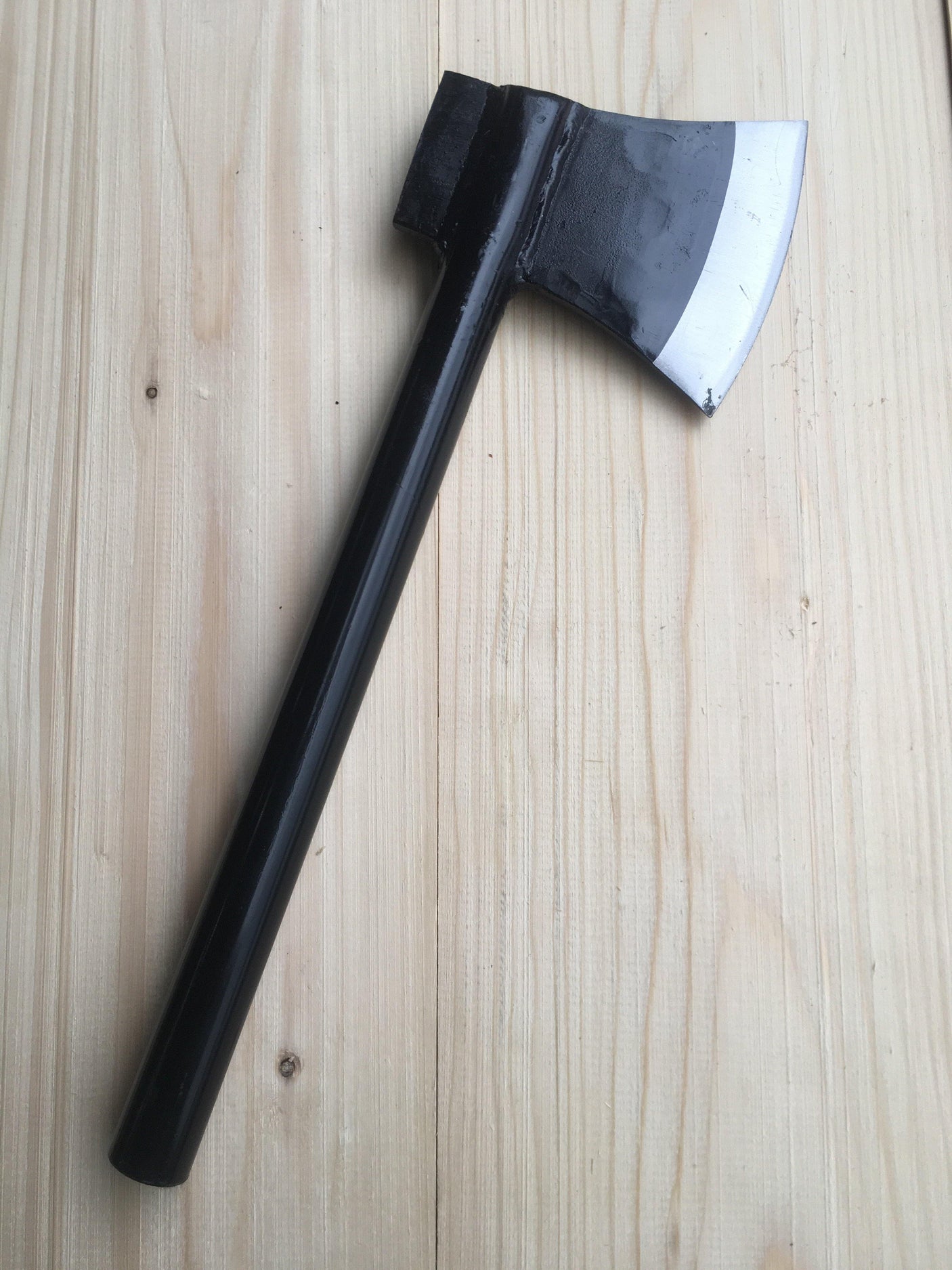 Ironclad Siam Throwing Axe Hand Forged Knives - Blacksmith Handmade Axes, Siam Blades Old Block Blades
