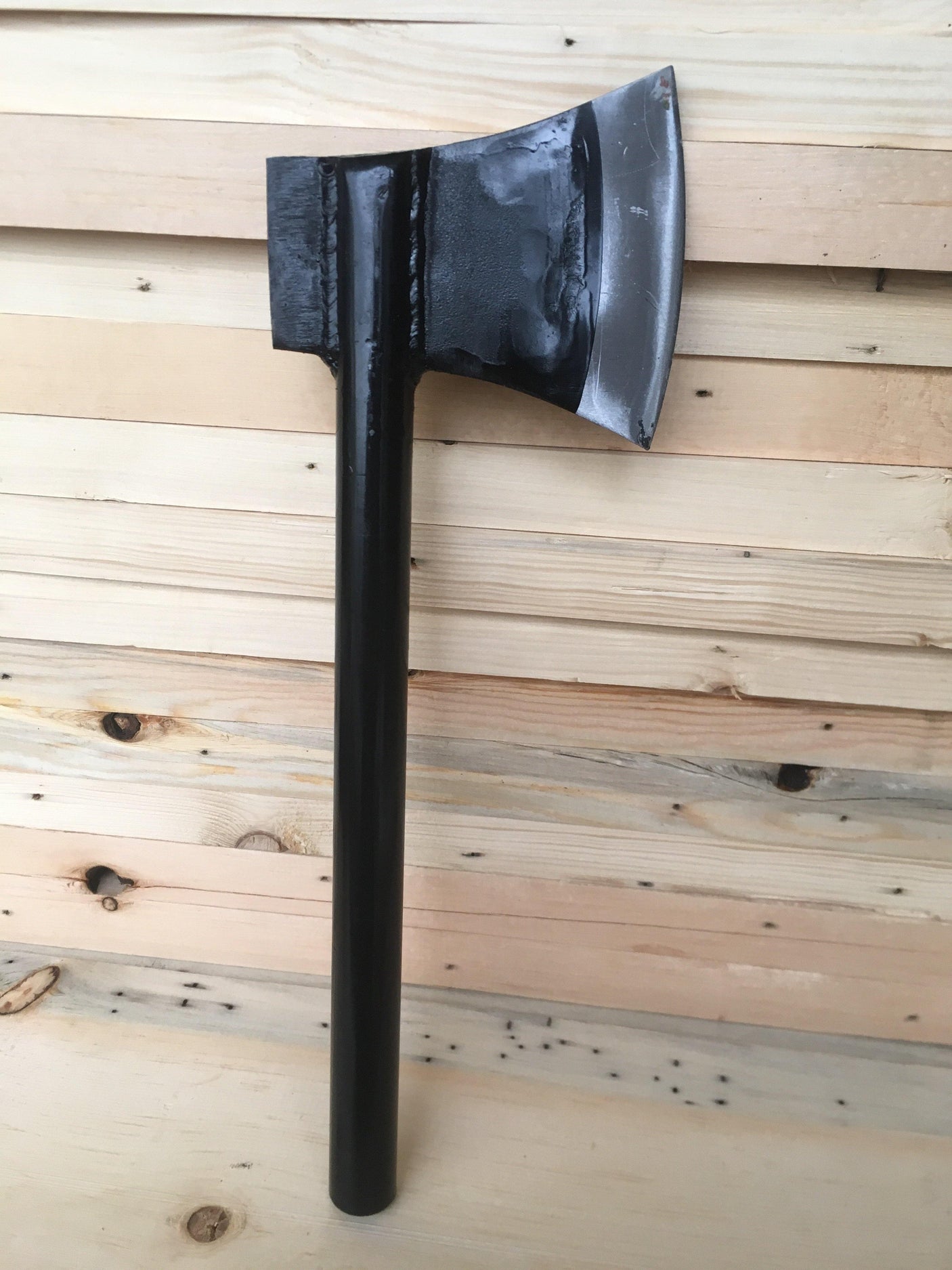 Ironclad Siam Throwing Axe Hand Forged Knives - Blacksmith Handmade Axes, Siam Blades Old Block Blades