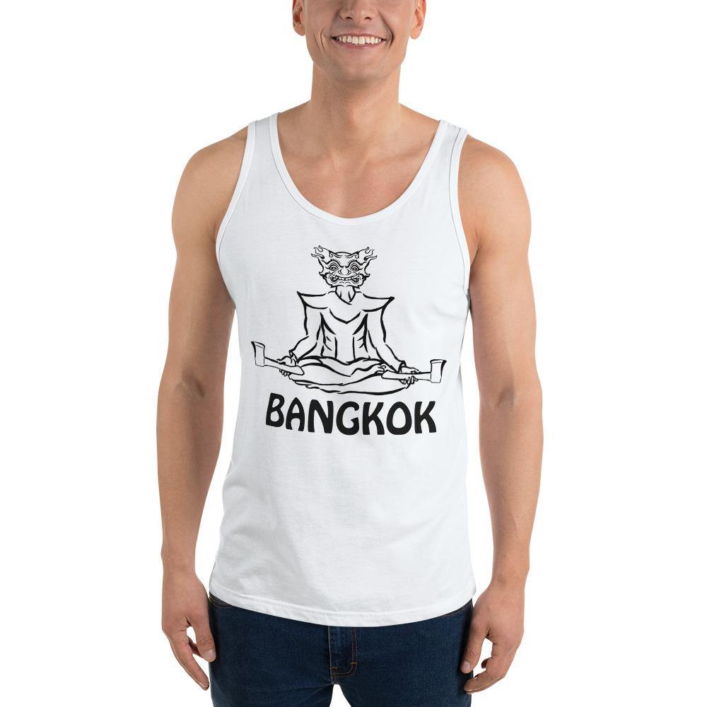 Bangkok Axe Devil - Unisex Tank Top Hand Forged Knives - Blacksmith Handmade Axes, Siam Blades Old Block Blades