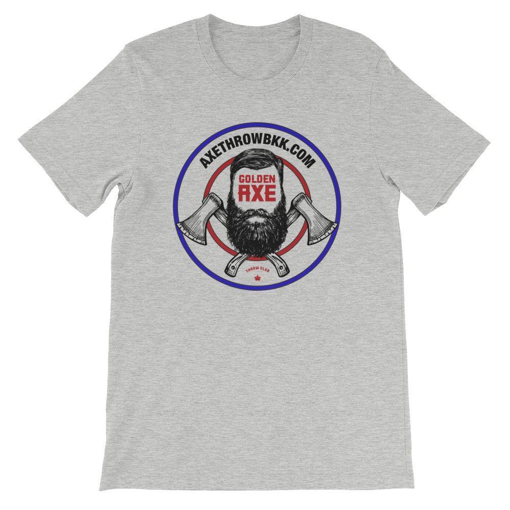 AXETHROWBKK.COM T-Shirt Hand Forged Knives - Blacksmith Handmade Axes, Siam Blades Old Block Blades