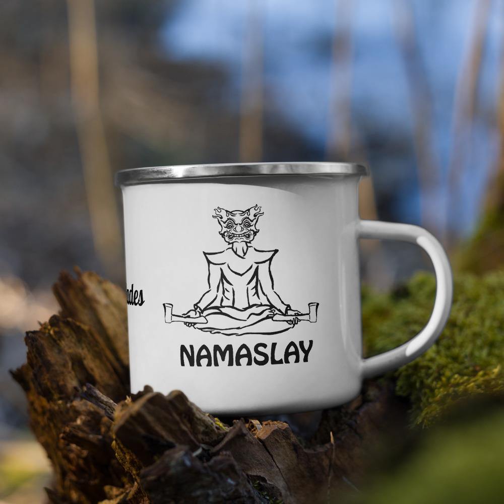 Namaslay Enamel Mug - Siam Blades
