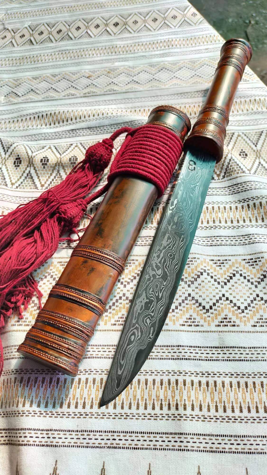 มีดดามัสกัสไทยกระบี่กระบอง