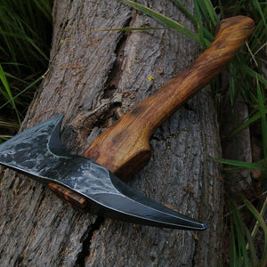 Hand Forged Spike Axe "Harm's Way" - Siam Blades 
