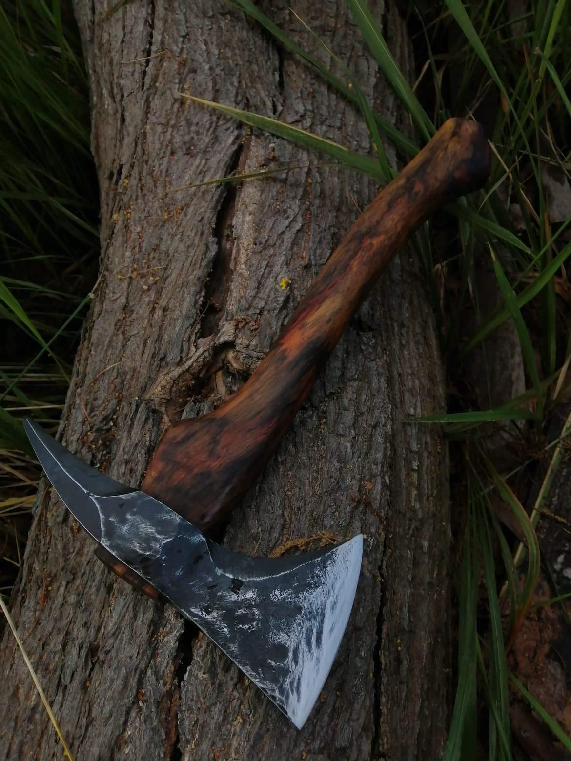 Hand Forged Spike Axe "Harm's Way" - Siam Blades