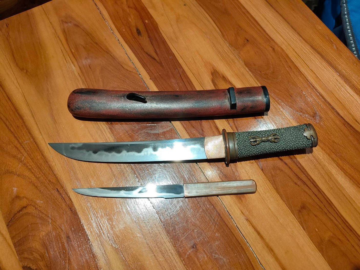 Japanese Shobu Tanto [With Genuine Antique Hidden Blade!]