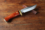 Traditional Bowie Knife - Hunting Bowie Knife Sheath, Quality Bowie Knife, Handmade Knives, Good Camping Knife, Hand Forged Bowie Knife EDC